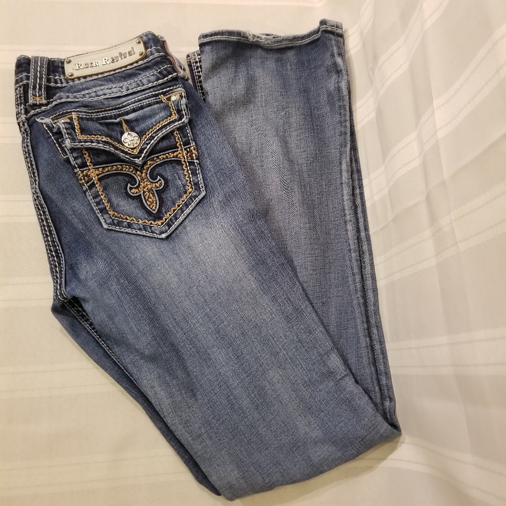 Rock Revival Tricia Boot Cut Size 30